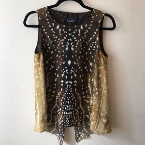 Magaschoni Deer Print Blouse